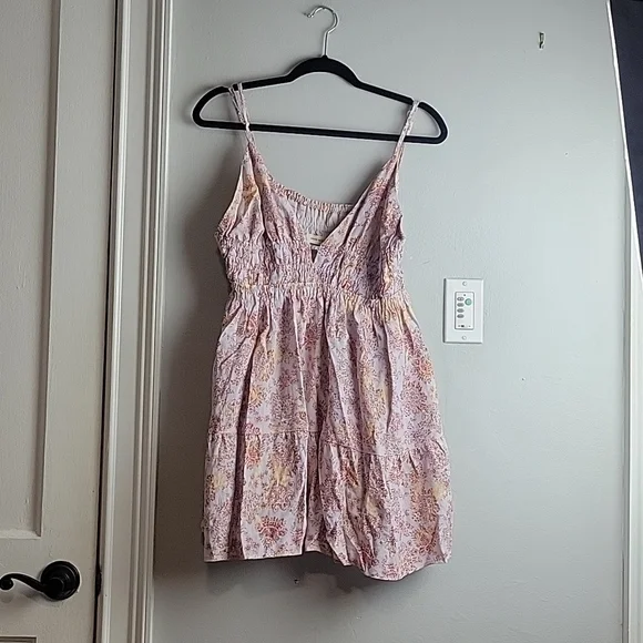 UO Harmony Flouncy Mini Dress-Size Large - Picture 7 of 17